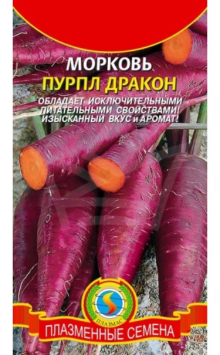 Морковь Пурпл Дракон 100шт #Плазма