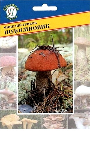 Мицелий грибов Подосиновик 50мл #Престиж